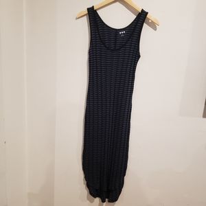 Three Dots Lightweight Striped Tank Dress Size Small